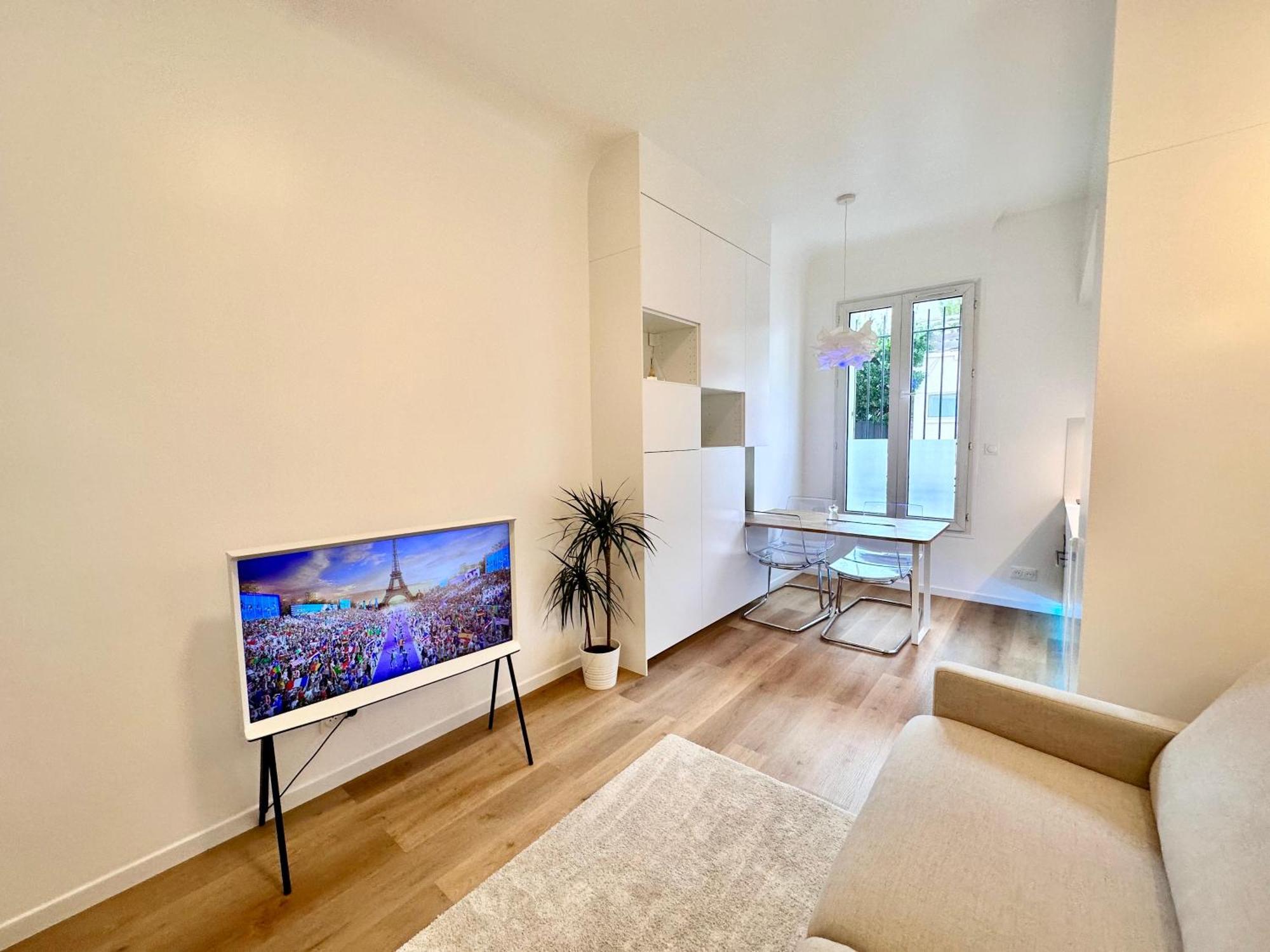 Apartment Metro-Paris Asnières Eksteriør billede